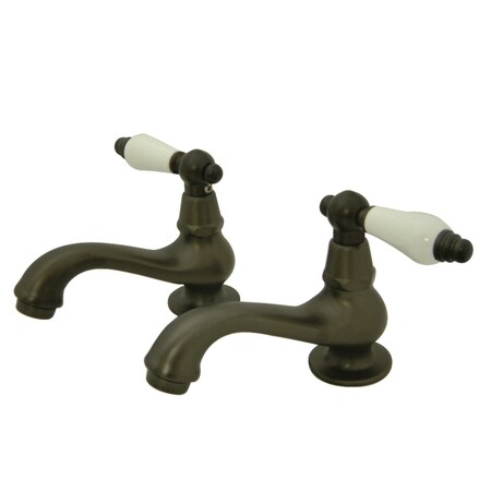 Kingston Brass KS1105PL Heritage Basin Tap Faucet, Oil Rubbed Bronze KS1105PL